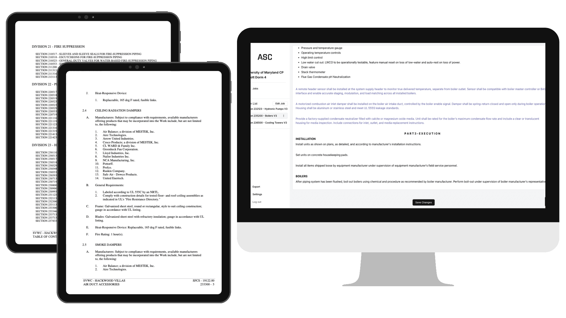 ASC Specification Platform
